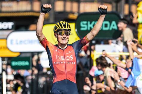 Rodrigues Wins Stage 15 Tour de France